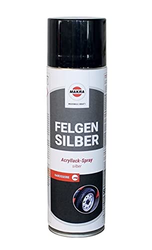 Makra Felgensilber Acryllack-Spray 500 ml von Makra