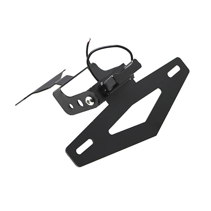 Kennzeichenhalter Für T&riumph Für Trident 660 Trident 660 Motorrad Hinten Montage Kennzeichen Halterung Hinten Halterung Verstellbare Falten von MALIYAE