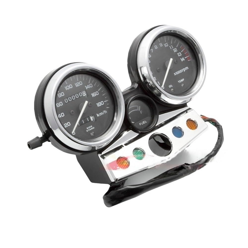 MALIYAE Armaturenbrett Display Messgeräte Cluster Tachometer Drehzahlmesser Kilometerzähler Instrumentenbaugruppe Für CB400 SF Für CB 400 Für MC31 1995–1998(95-96 White dial) von MALIYAE
