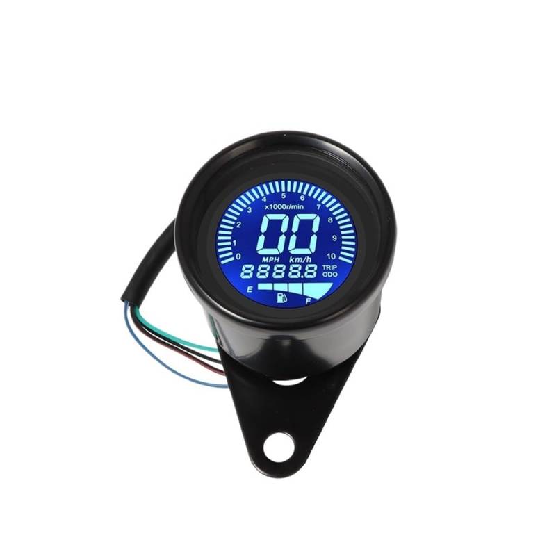 MALIYAE Armaturenbrett Display Motorrad LCD Bildschirm Digital VA Panel Instrument Ölstand Lampe Fernlicht Für GROM Für MSX125(Black) von MALIYAE