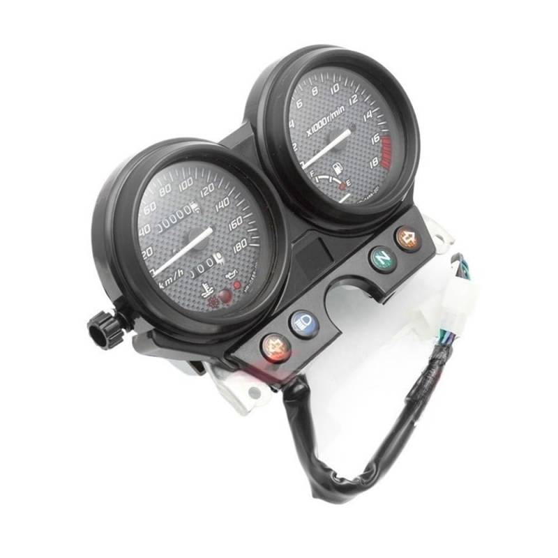 MALIYAE Armaturenbrett Display Motorrad Messgeräte Cluster Tachometer Tachometer Meter Kilometerzähler Instrumen Für CB 250 Für Hornet 2000-2005(Assembly) von MALIYAE
