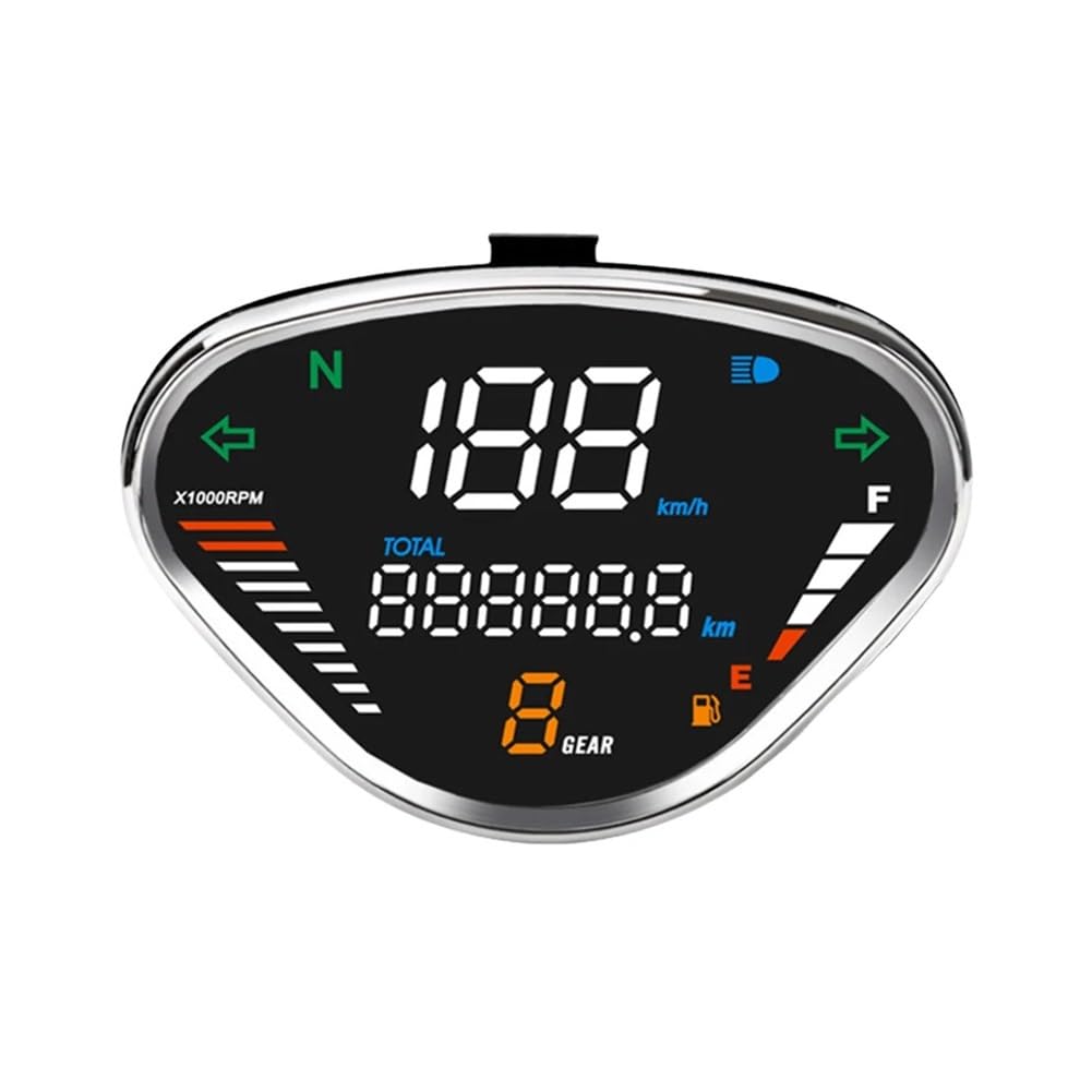 MALIYAE Armaturenbrett Display Motorrad Tacho Meter Digital Dashboard Tachometer Für DAX 70 Für DAX70 Für DAX Für ST50 Für ST70 Für CT50 Für CT70 MALIYAE Armaturenbrett Display Motorrad Tacho Meter Digital Dashboard Tachometer Für DAX 70 Für DAX70 Für DAX Für ST50 Für ST70 Für CT50 Für CT70 von MALIYAE