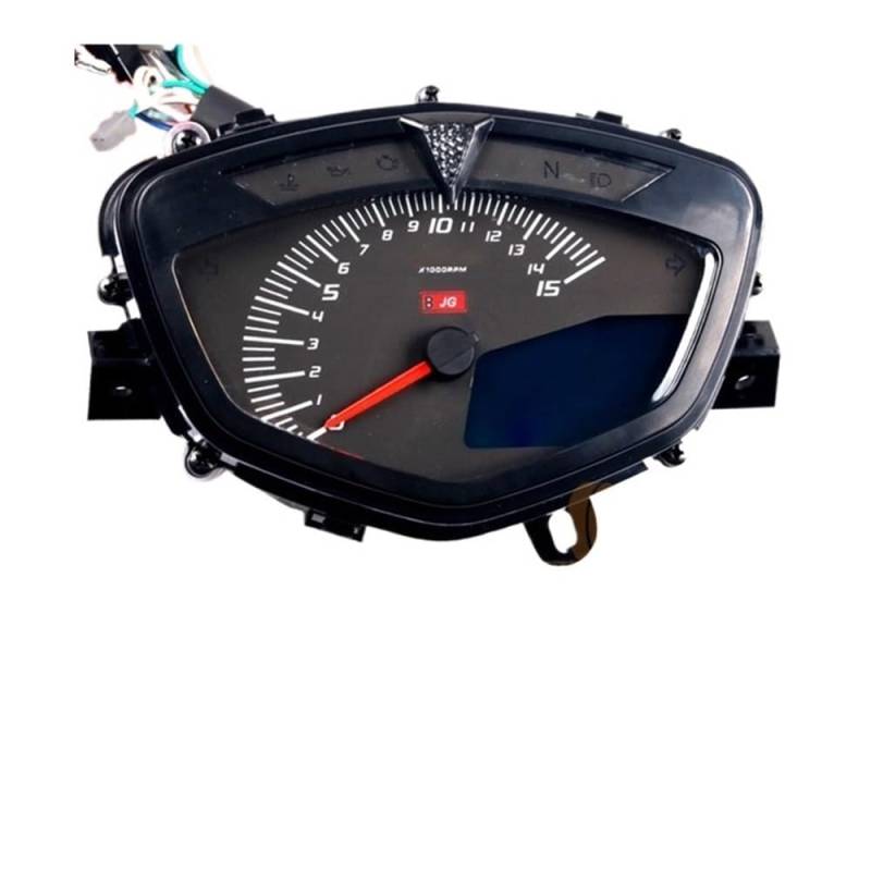 MALIYAE Armaturenbrett Display Motorrad Tachometer 7 Farben Digital Kilometerzähler Meter Gauge Moto Instrument Getriebe Display Für LC135 Für LC 135 von MALIYAE