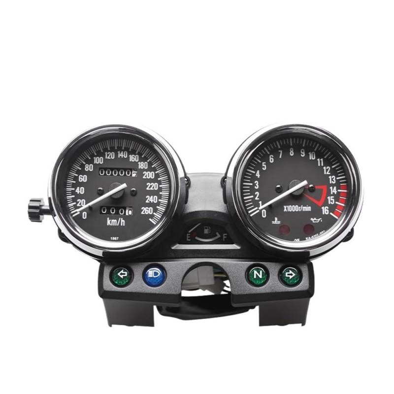 MALIYAE Armaturenbrett Display Motorrad Tachometer Drehzahlmesser Kilometerzähler Display Messgeräte Für ZRX400 Für ZRX750 Für ZRX1100 Für ZRX 400 750 1100 94-97(Color2) von MALIYAE