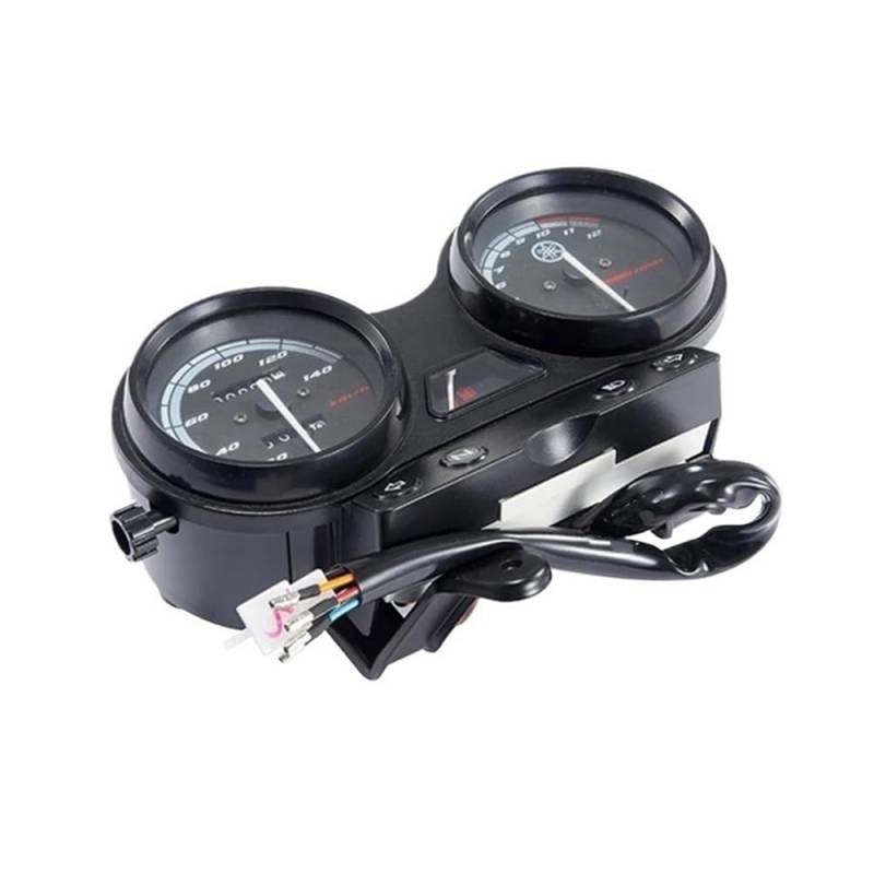 MALIYAE Armaturenbrett Display Motorradzubehör Drehzahlmesser Kilometerzähler Instrument Für YBR 125 von MALIYAE