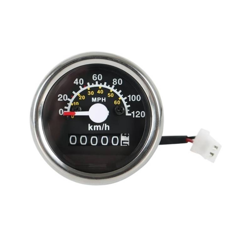 MALIYAE Armaturenbrett Display Tachometer Geschwindigkeit Motorrad Teile 0-120 Km/h FÜR Monkey FÜR Z50 von MALIYAE