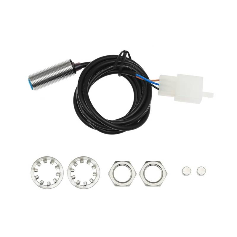 MALIYAE Armaturenbrett Display Universelles Digitales Motorrad-Board, 12 V, 1000 U/min, Drehzahlmesser Für(Only Sensor no Gauge) von MALIYAE