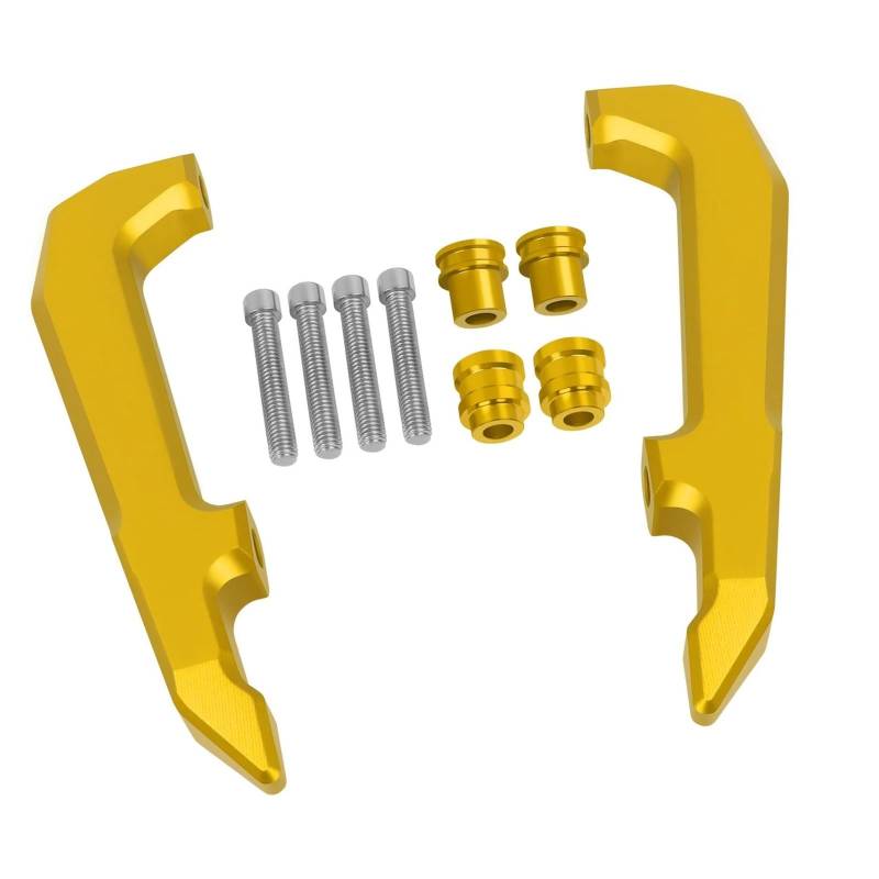 MALIYAE Für GROM Für MSX125 Für MSX 125 2021-2023 Motorrad Hinten Haltegriff Passagier Sitz Schiene Armlehne Haltegriff(Color2) von MALIYAE