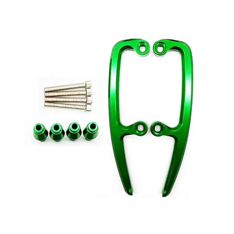 MALIYAE Für NINJA650 Für Z650 2017-2021 Motorrad Hinten Haltegriffe Sitz Sozius Schiene Griff Armlehne Haltegriff(Green) von MALIYAE
