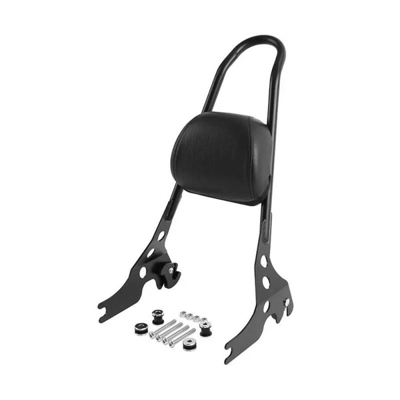 MALIYAE Für Sportster 883 1200 2004-2022 Motorrad Abnehmbare Passagier Rückenlehne Rückenlehne Kissen von MALIYAE