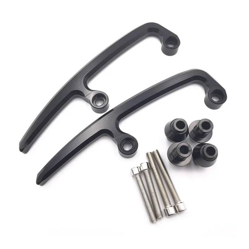 MALIYAE Für Z650 Für Ninja Für Z 650 2017-2023 Motorrad-Hintere Haltegriffe Sitz Sozius Passagier Schiene Armlehne Haltegriff(Color1) von MALIYAE