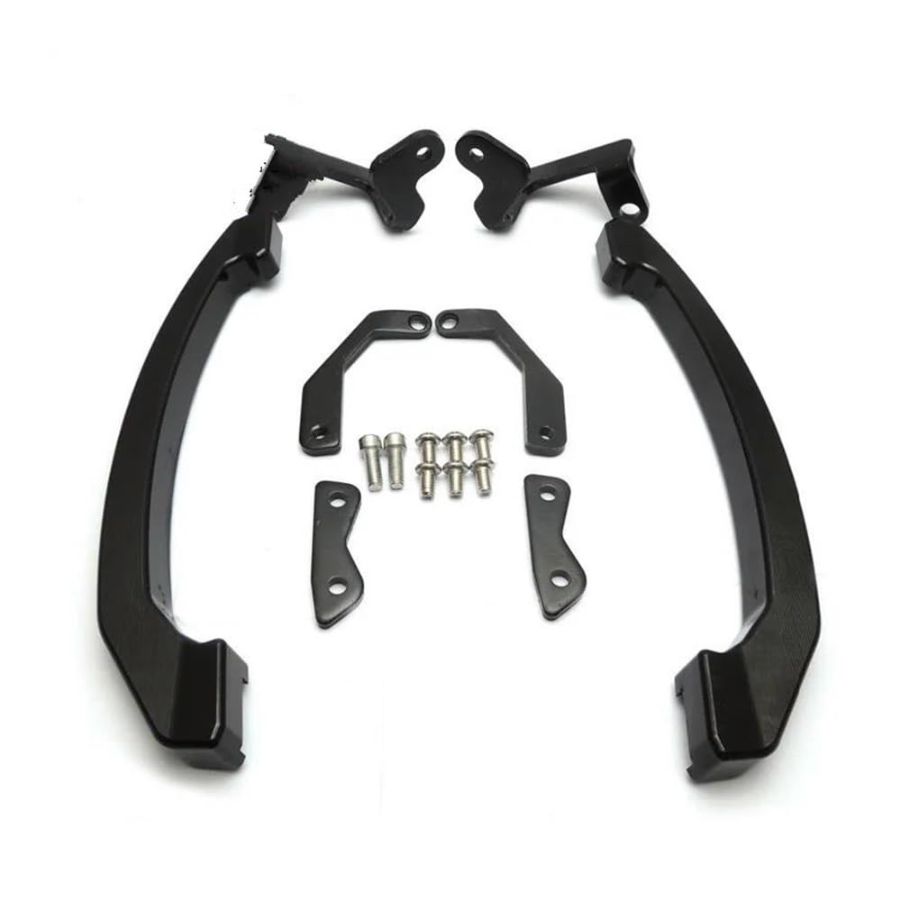 MALIYAE Motorrad Rücksitz Passagier Sozius Griff Haltegriffe Armlehne Für MT07 Für FZ07 2013-2017 Haltegriff(Color1) von MALIYAE