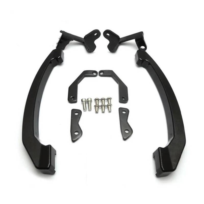MALIYAE Motorrad Rücksitz Passagier Sozius Griff Haltegriffe Armlehne Für MT07 Für FZ07 2013-2017 Haltegriff(Color1) von MALIYAE
