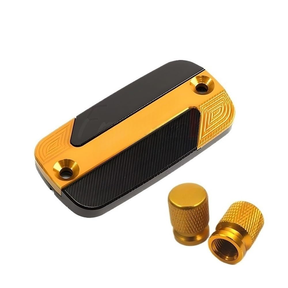 MALIYAE Reservoir Abdeckung Für CB 1300 Für CB1300 SF/SP 1997-1999-2023 Motorrad Vorrradbremse HauptZylinder Flüssigkeitsbehälterckel Ölckel(Color-G) von MALIYAE