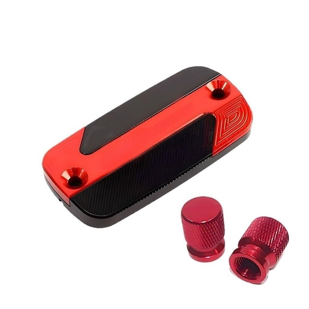 MALIYAE Reservoir Abdeckung Für CB 1300 Für CB1300 SF/SP 1997-1999-2023 Motorrad Vorrradbremse HauptZylinder Flüssigkeitsbehälterckel Ölckel(Color3) von MALIYAE