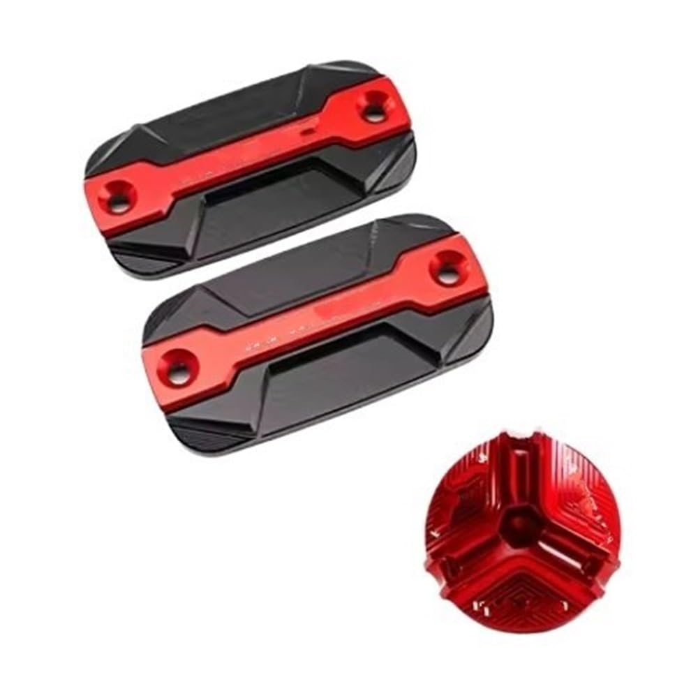 MALIYAE Reservoir Abdeckung Für Integra 700 750 Für DCT Für NC750 Für Integra Zubehör Motorrad Brems Flüssigkeit Kappe Hauptzylinder Reservoir Abdeckung(Color-1) von MALIYAE