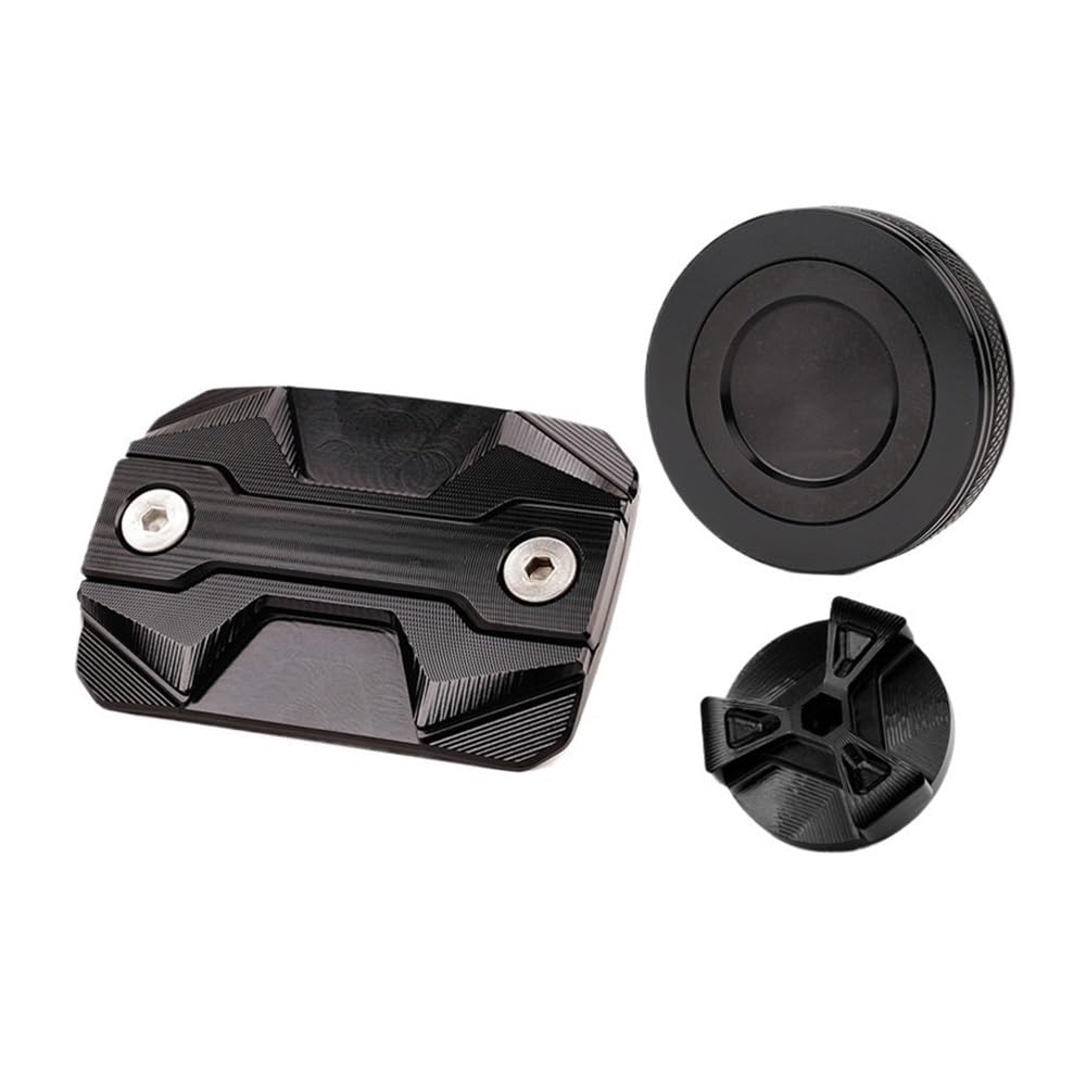 MALIYAE Reservoir Abdeckung Motorrad Vorne Hinten Brems Flüssigkeit Reservoir Kappe Motoröl Filter Für Moto Für Morini Für XCape Für X Cape 650 Für XCape650 2022 2023(Color- 2) von MALIYAE