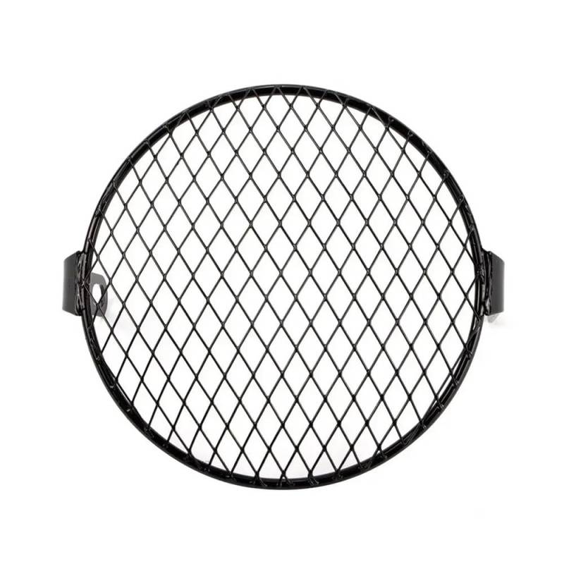 MALIYAE Scheinwerfer Protektor 6,14 ''Motorrad Scheinwerfer Mesh Grill Schutz Vordere Lampe Mesh Grille Abdeckung Schutz Für Bobber Für(Color2) von MALIYAE