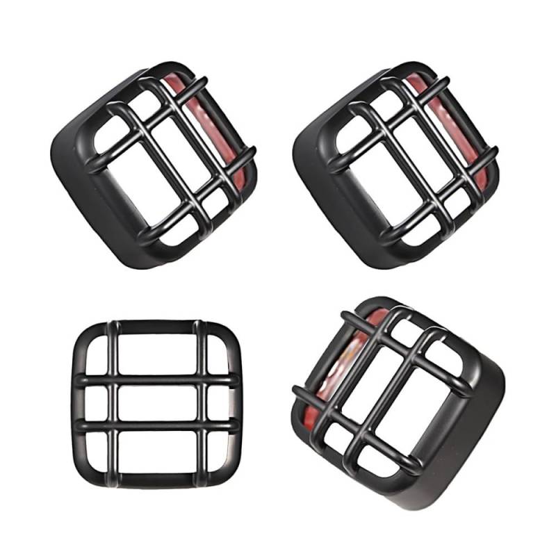 MALIYAE Scheinwerfer Protektor Für CT125 Für Trail 125 Für Hunter Für Cub 2020 2021 2022 2023 Motorrad Scheinwerfer Drehen Rücklicht Grill Abdeckung(4XTurn Light Cover) von MALIYAE