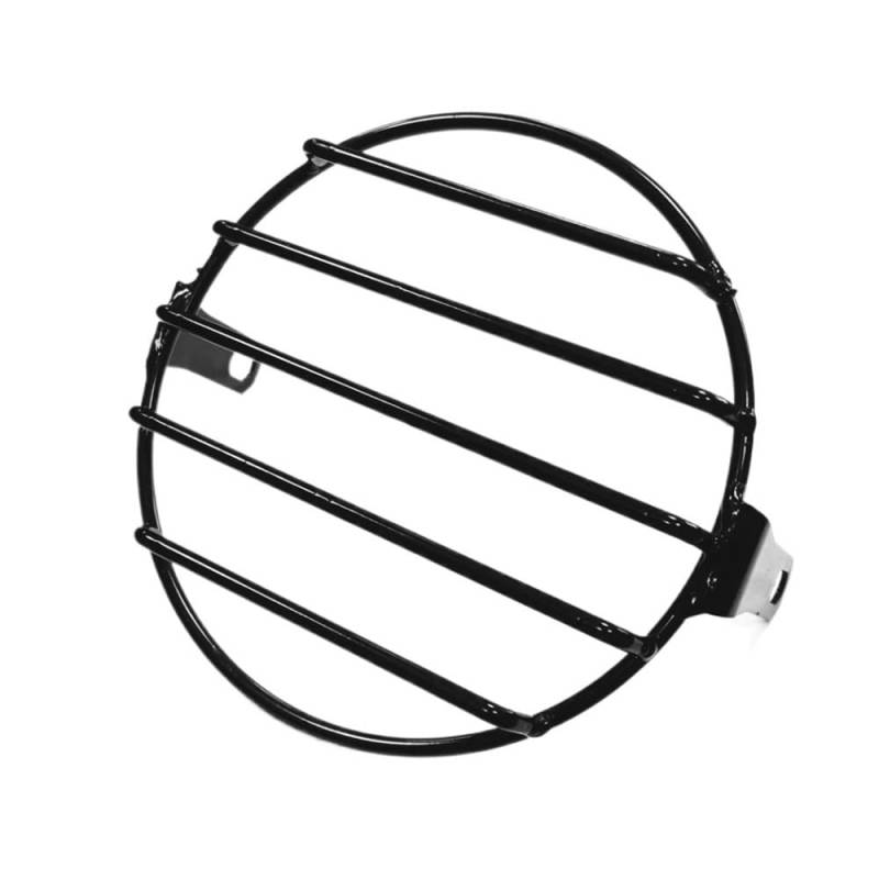 MALIYAE Scheinwerfer Protektor Für Chopper Für Cafe Racer 6,5 "-7" Motorrad Scheinwerfer Scheinwerfer Schutz Schutz Abdeckung Schutz Grill(Color-2) von MALIYAE