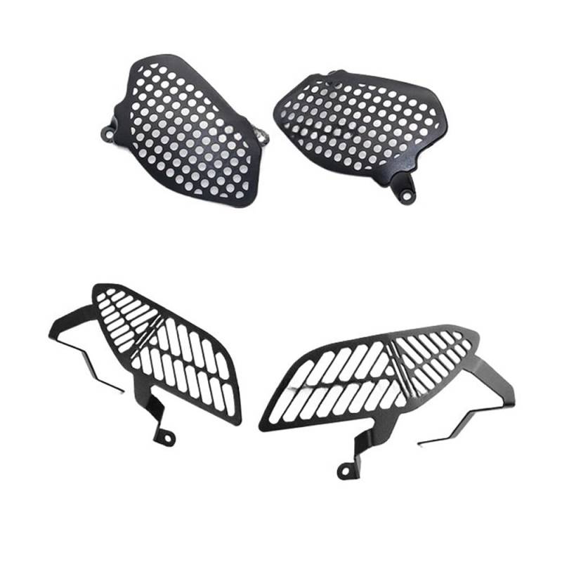 MALIYAE Scheinwerfer Protektor Für Tracer9 GT Für Tracer9gt 2021 2022 Motorrad Scheinwerfer Protector Unteren Scheinwerfer Kühlergrill Schutz Schutz Grill Abdeckung(Style3) von MALIYAE