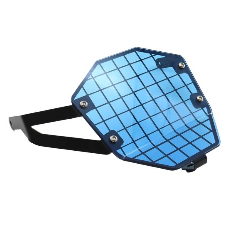 MALIYAE Scheinwerfer Protektor Für V-Strom Für 800DE 2023 2024 Motorrad Acryl Scheinwerfer Schutz Scheinwerfer Grill Abdeckung Schutz(C-Baby Blue) von MALIYAE