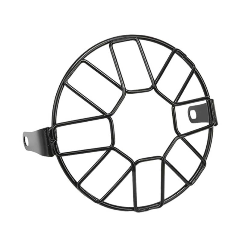 MALIYAE Scheinwerfer Protektor Universal Motorrad Scheinwerfer Mesh Grill 5,75 Zoll Motorrad Scheinwerfer Abdeckung Scheinwerfer Schutz Schutz Abdeckung von MALIYAE
