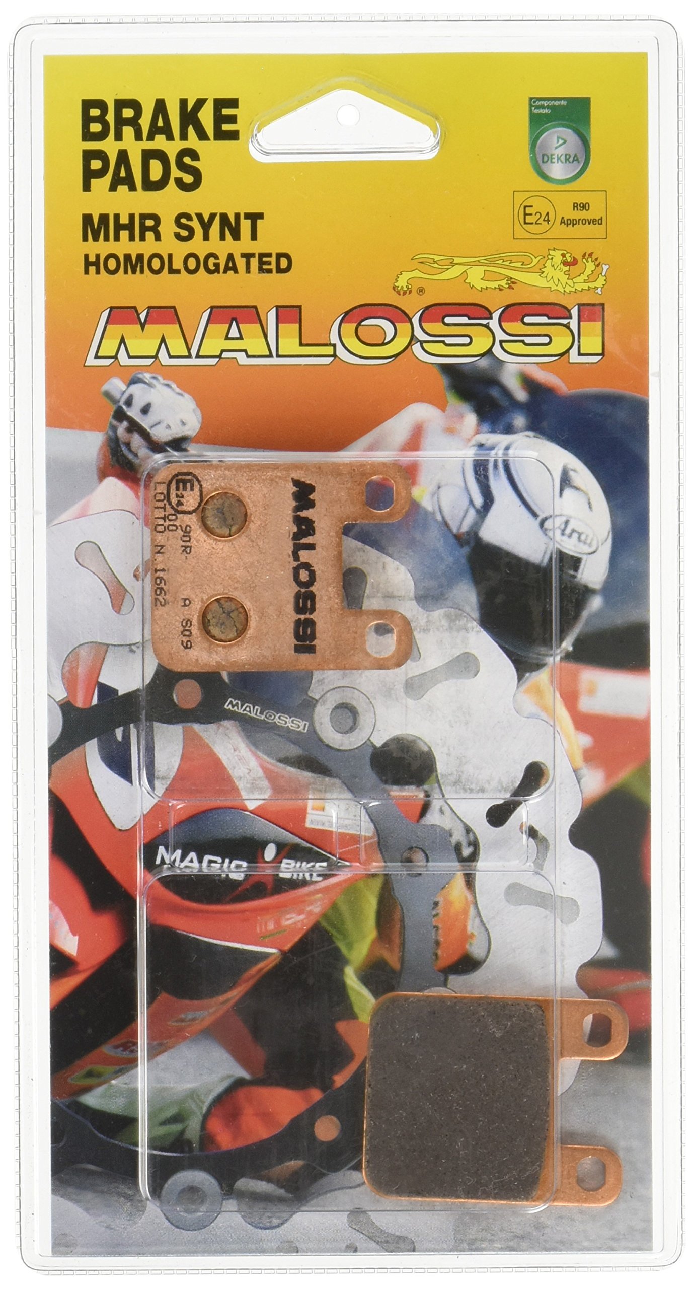 MALOSSI Bremsbeläge MHR Synt, S11, 45,4x35,7x6,0mm, mit ABE MALOSSI Bremsbeläge MHR Synt, S11, 45,4x35,7x6,0mm, mit ABE von MALOSSI
