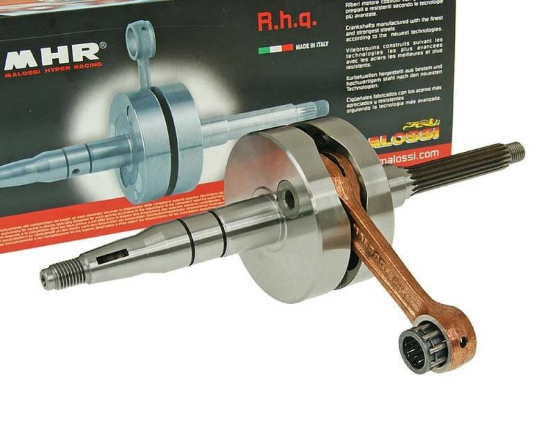 Kurbelwelle MALOSSI MHR TEAM RHQ 80mm /10mm - BENELLI Pepe 50 (-2003) (Mineralli-Motor) Typ:PJ von MALOSSI