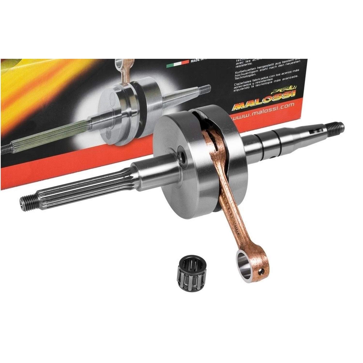 Kurbelwelle MALOSSI MHR TEAM RHQ 80mm /12mm - MBK Forte 50 Kurbelwelle MALOSSI MHR TEAM RHQ 80mm /12mm - MBK Forte 50 von MALOSSI