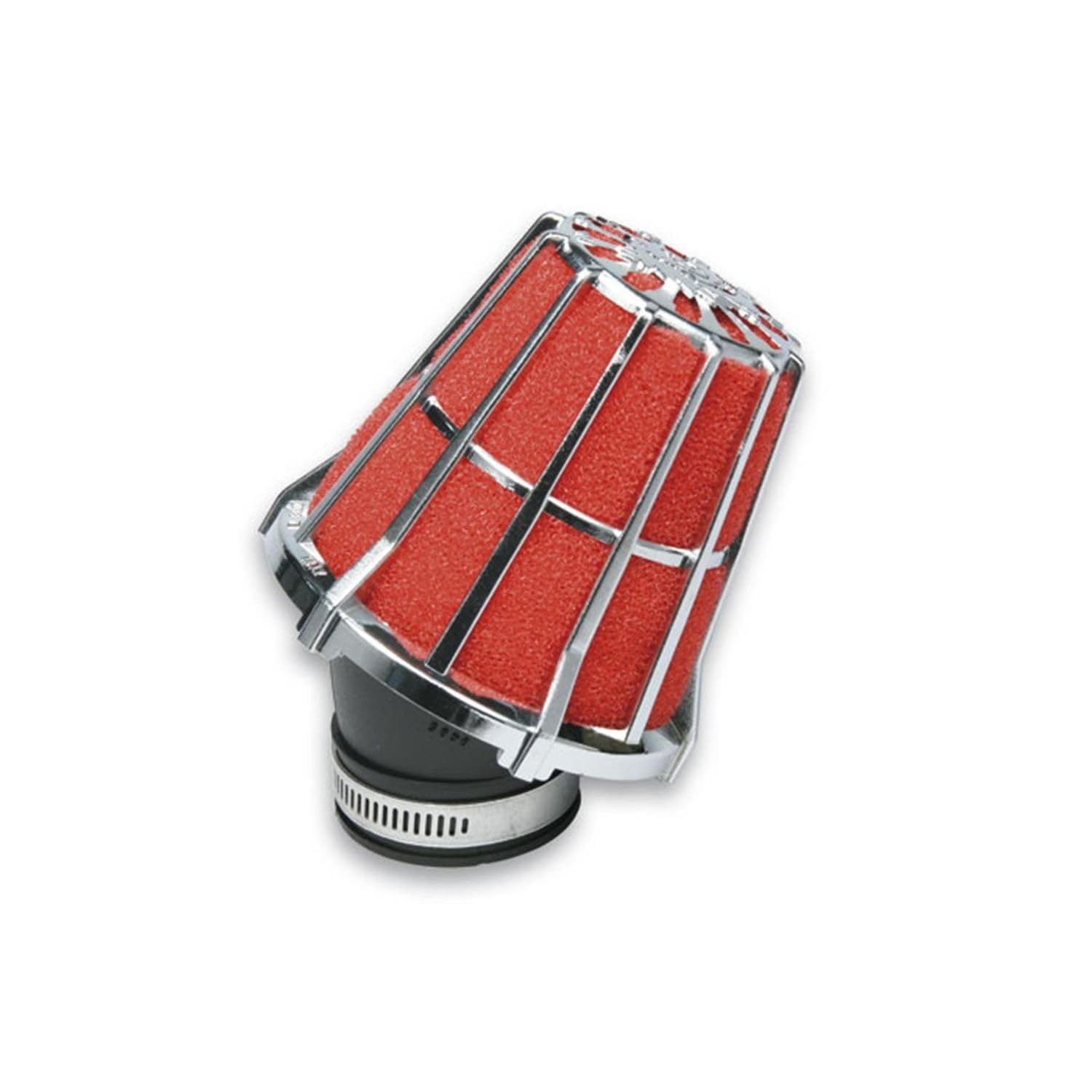 Luftfilter Malossi Racing Gitter 38mm rot-Chrom Luftfilter Malossi Racing Gitter 38mm rot-Chrom von MALOSSI
