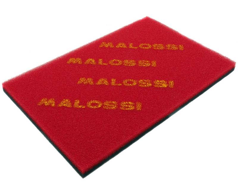 MALOSSI Luftfilterschaum Double Red Sponge 200x300mm - universal von MALOSSI