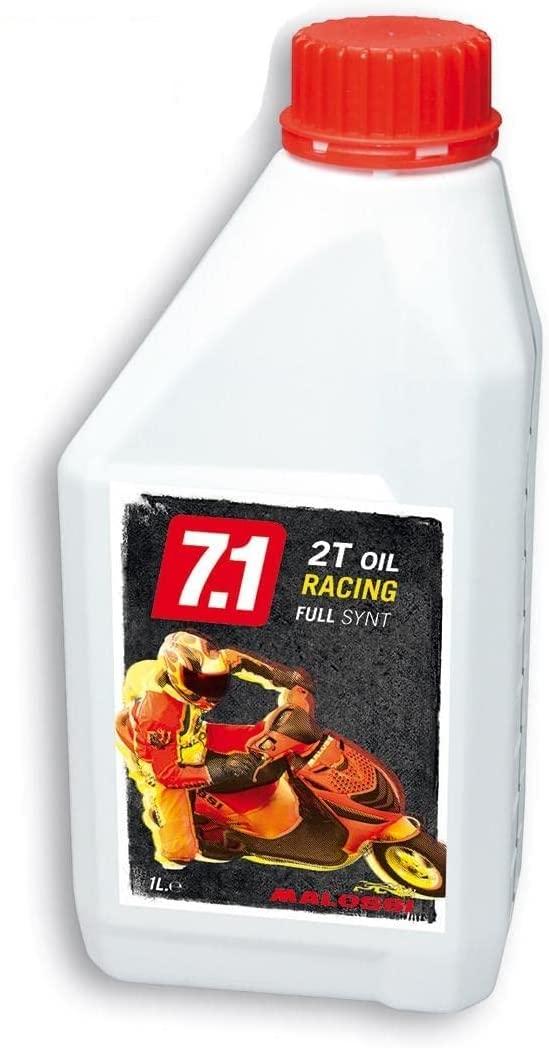 Olio Moto Malossi 7.1 2T Racing Full Synt Engine - 1 lt von MALOSSI