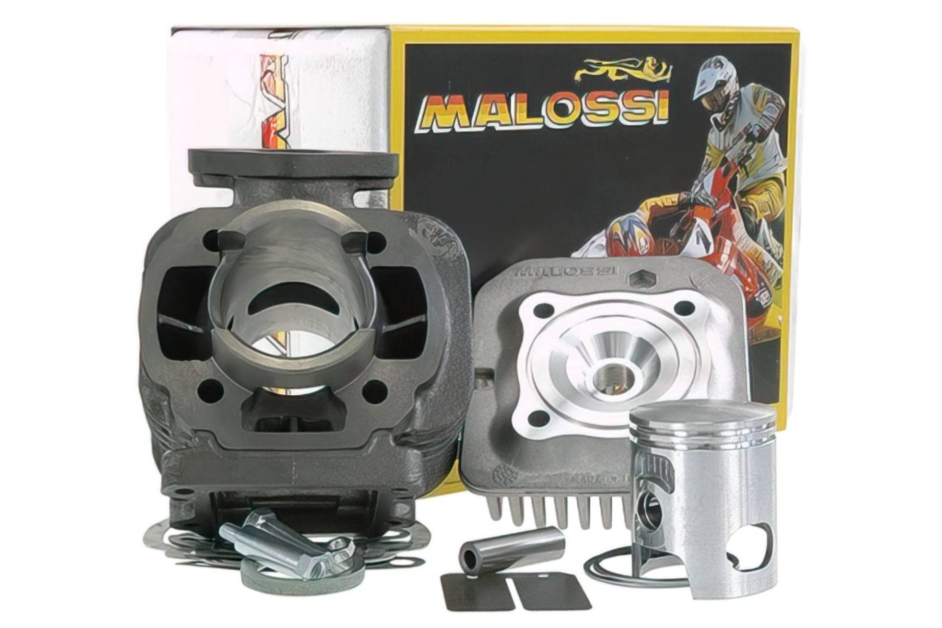 Zylinder Malossi 50 ccm Sport - Minarelli stehend - Booster - BWs - Stunt - Slider Zylinder Malossi 50 ccm Sport - Minarelli stehend - Booster - BWs - Stunt - Slider von MALOSSI