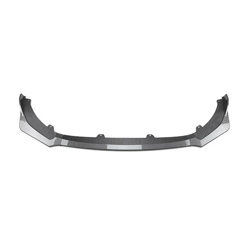 Auto-Frontspoiler Frontstoßstangen-Spoilerlippe Für Kia Für Stinger GT 2018-22 2023 Unterkörper-Kit Diffusor-Splitter Tuning-Schutz Body-Kit Tuning, Glänzend Schwarz Auto Spoilerlippe(Carbon Look) von MALTAY