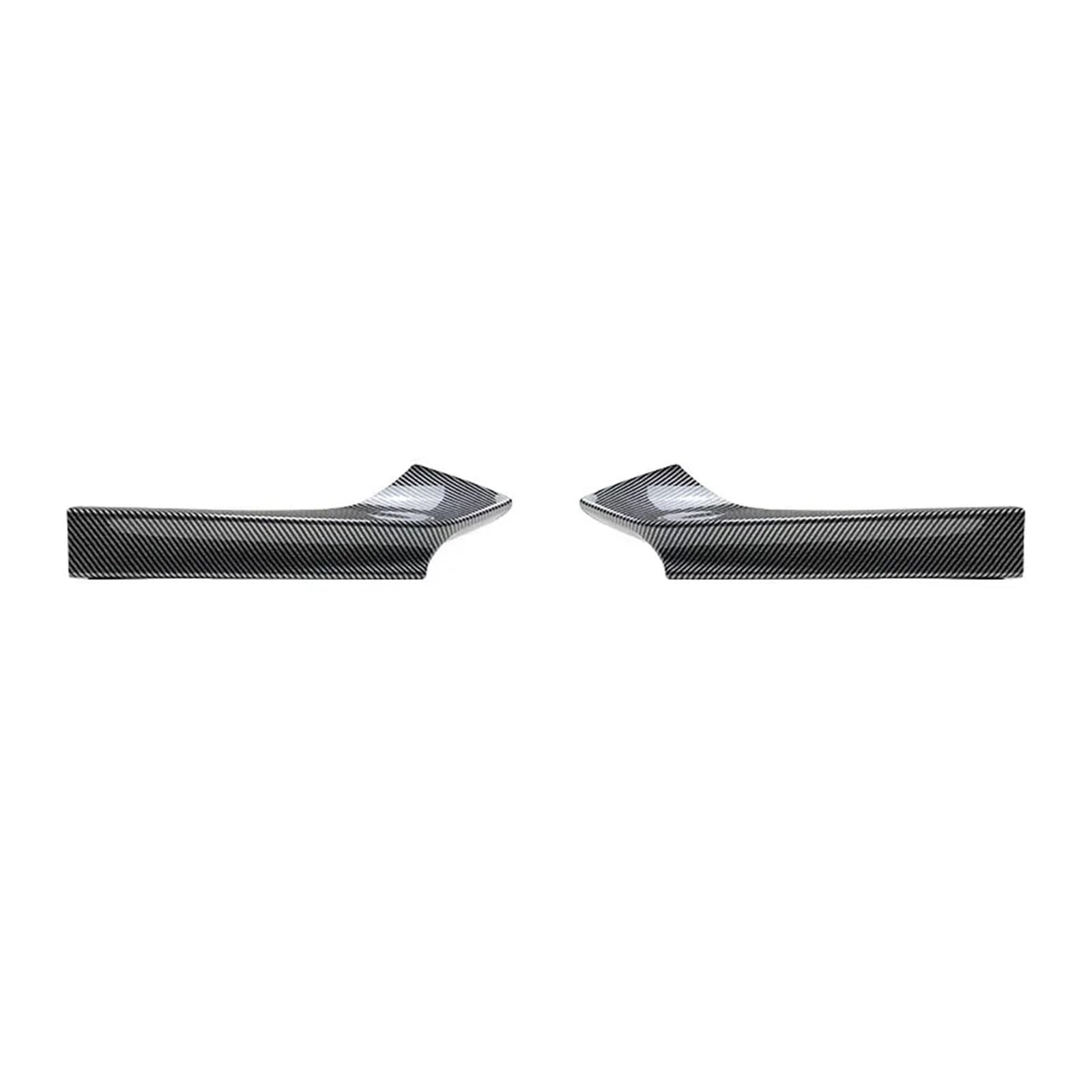 Auto-Frontspoiler Für 2er F22 F23 Sport MP 2015 2016 2017 2018 2019 Außenschutz Dekoration Auto Vorderstoßstange Lippe Vorderecke Spoiler Diffusor Kit Auto Spoilerlippe(Carbon Look Corner) von MALTAY