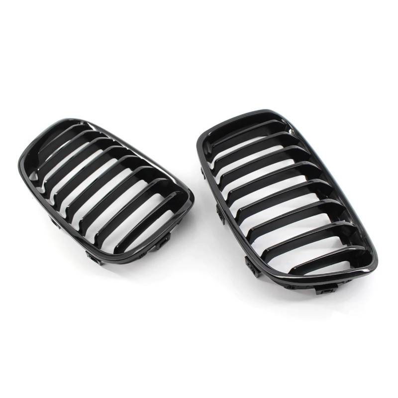 Auto Kühlergrill Front Kühlergrille 1Pair Für 1 Serie F20 F21 116i 118i 2012 2013 2014 Grill Auto Front Stoßstange Kühlergrill Nieren Ersatzgrilles von MALTAY