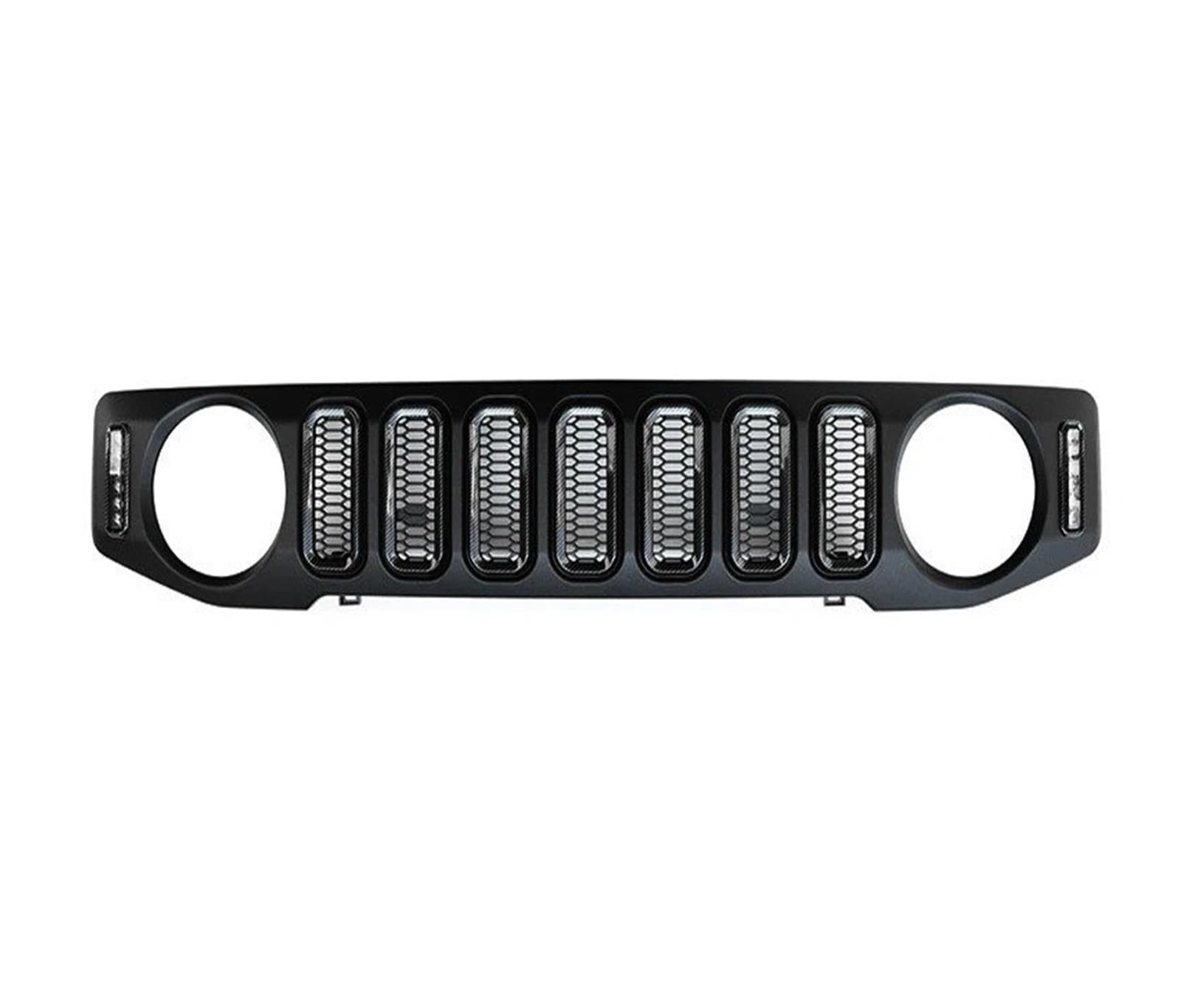 Auto Kühlergrill Front Kühlergrille Auto Front Stoßstange Grills Honeycomb Mesh Kühlergrill Abdeckung Für Suzuki Für Jimny JB64 JB74 2019 2020 2021 2022 2023 2024(F-Style) von MALTAY