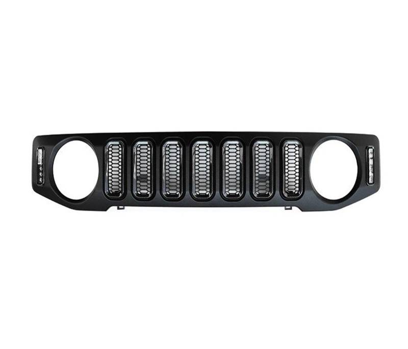 Auto Kühlergrill Front Kühlergrille Auto Front Stoßstange Grills Honeycomb Mesh Kühlergrill Abdeckung Für Suzuki Für Jimny JB64 JB74 2019 2020 2021 2022 2023 2024(F-Style) von MALTAY
