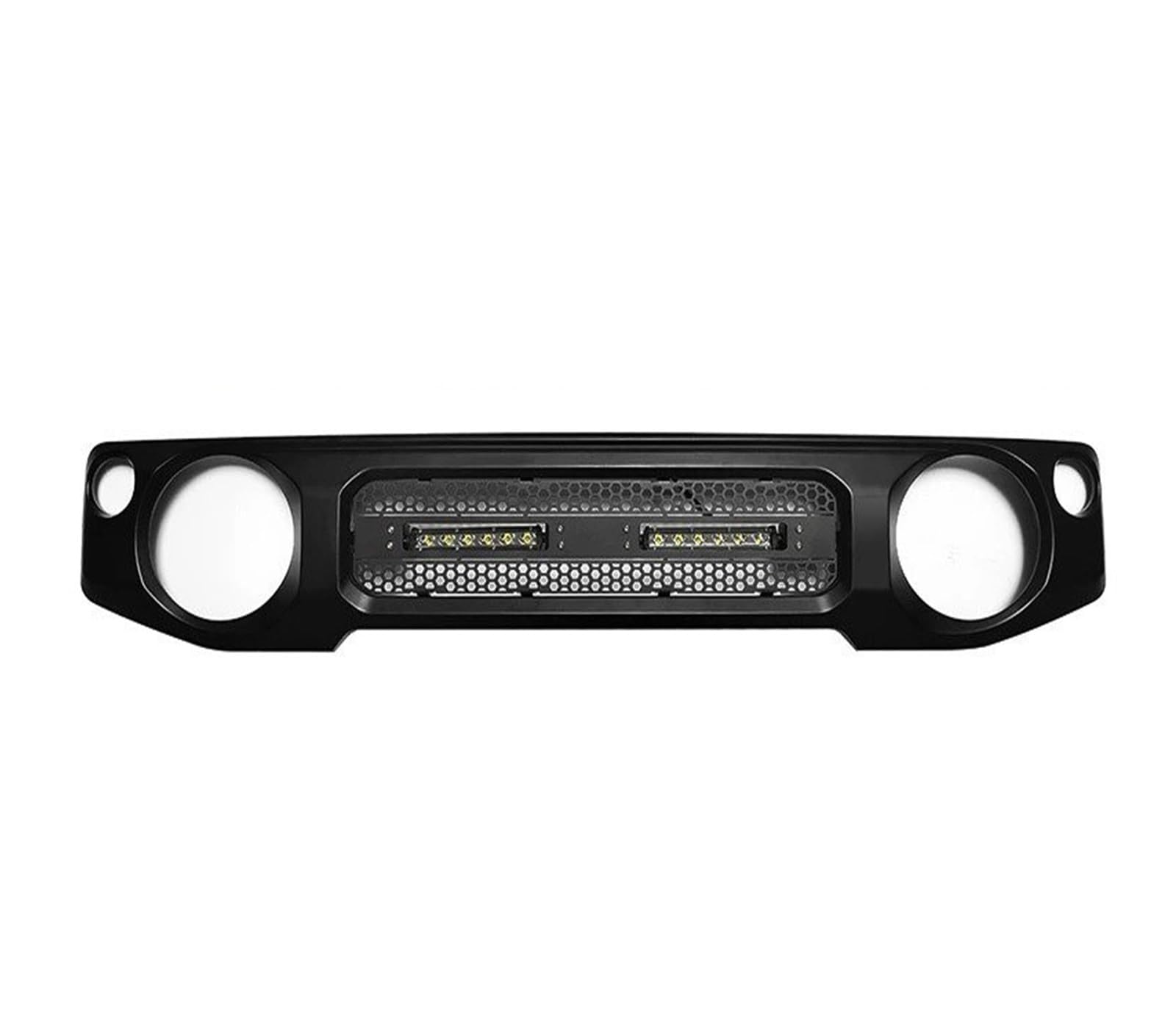 Auto Kühlergrill Front Kühlergrille Auto Front Stoßstange Grills Honeycomb Mesh Kühlergrill Abdeckung Für Suzuki Für Jimny JB64 JB74 2019 2020 2021 2022 2023 2024(H-Style) von MALTAY