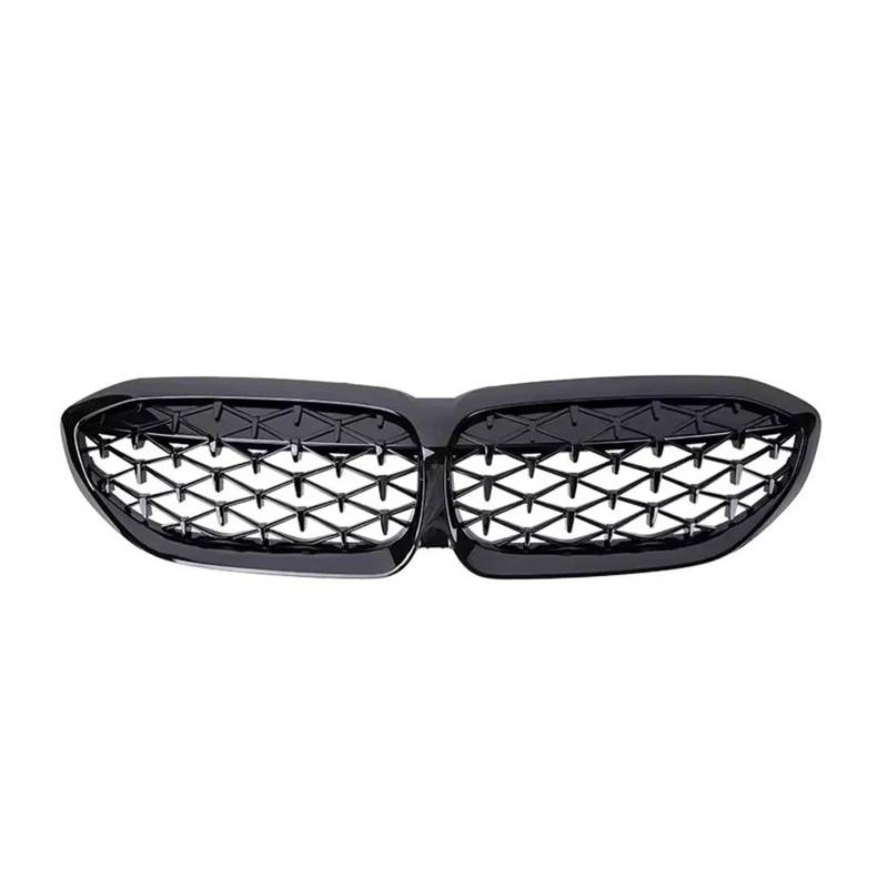 Auto Kühlergrill Front Kühlergrille Für 3er G20 G21 2019 2020 2021 2022 318i 320i 320d 330i 340i 340d Sport Frontstoßstange Nierengrill Diamanten Style Grille(Diamond-Gloss Black) von MALTAY