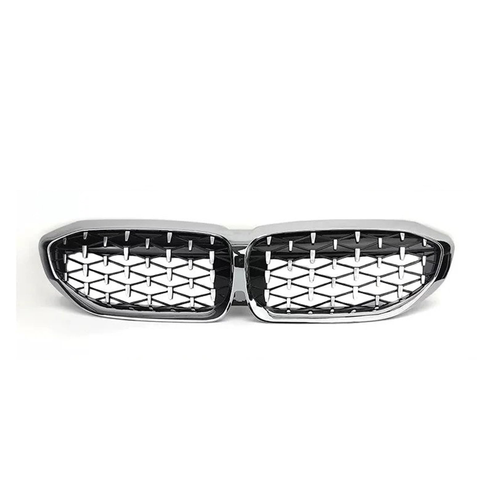 Auto Kühlergrill Front Kühlergrille Für 3er G20 Kühlergrill SCHWARZ 318i 320i M340i Für M3 2019 2020 2021 2022 2023 Frontnierengrill Sport(19-22 Silver) von MALTAY