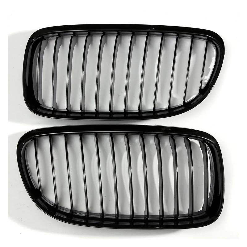 Auto Kühlergrill Front Kühlergrille Für 3er-Serie E90 E91 Limousine 2009 2010 2011, Glänzendes Schwarzes Auto Vorne Niere Ersatzgrill Racing-Grill Haube Augenlider von MALTAY