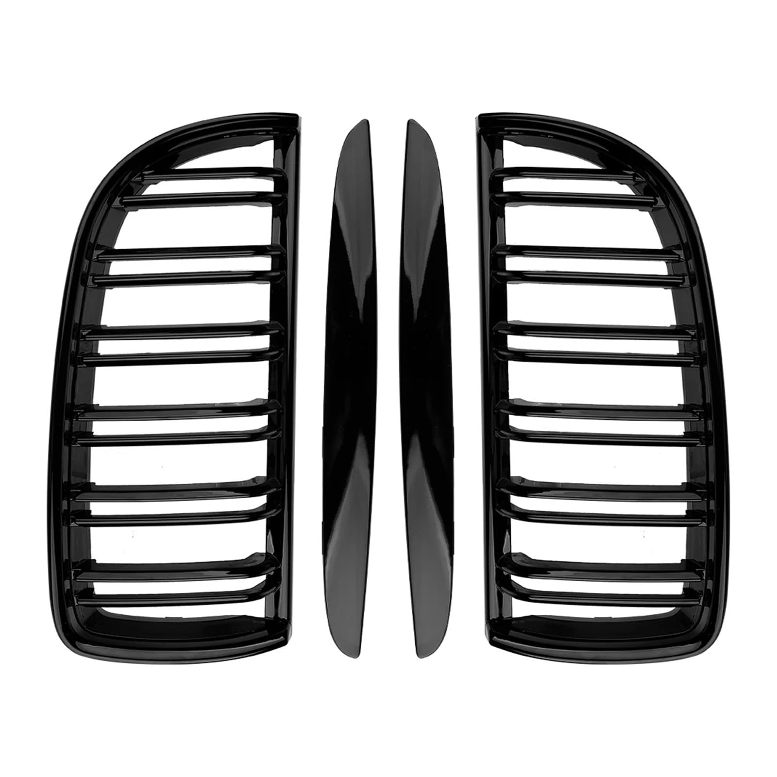 Auto Kühlergrill Front Kühlergrille Für 4 Türen E90 E91 3er-Serie 318 320 325 330i 2005 2006 2007 2008 Auto-Frontstoßstangen-Nierengitter Doppellinien-Renngrill Schwarz Glänzend Auto Kühlergrill Front Kühlergrille Für 4 Türen E90 E91 3er-Serie 318 320 325 330i 2005 2006 2007 2008 Auto-Frontstoßstangen-Nierengitter Doppellinien-Renngrill Schwarz Glänzend von MALTAY