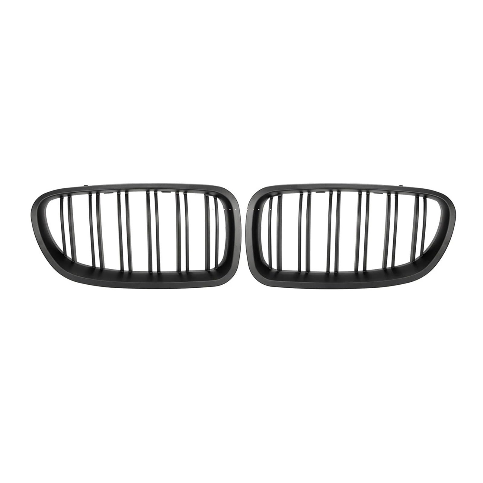 Auto Kühlergrill Front Kühlergrille Für 5 Series F10 F11 F18 520d 530d 540i 2010 2011 2012 2013 2014 2015 2016 2017 Renngrill Auto Frontnierengrill(Matt-schwarz) von MALTAY