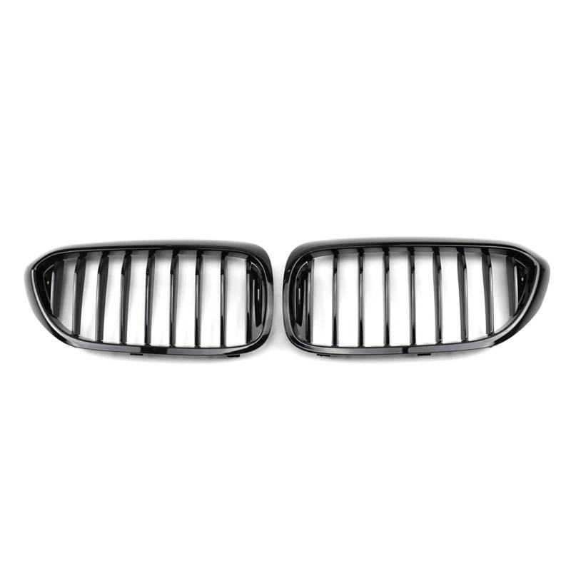 Auto Kühlergrill Front Kühlergrille Für 5 Series G30 G38 525I 530I 540I 550I 217 2018 2019 2020 Autoersatz ABS Einzellamelle Glanzschwarz Grills Frontnierengrill von MALTAY