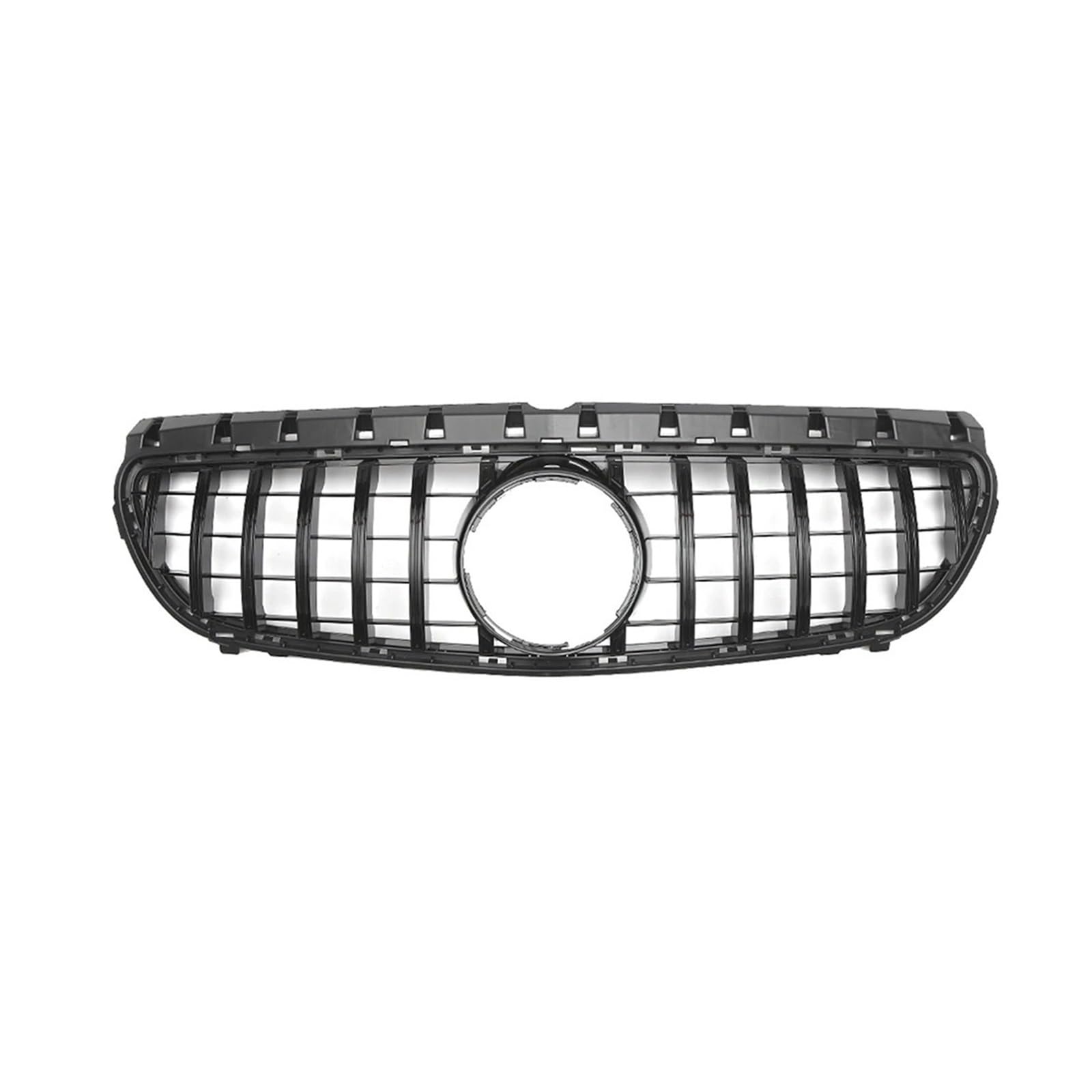 Auto Kühlergrill Front Kühlergrille Für Benz B-Klasse W246 B180 B200 B250 2015 16 17 18 2019 Chrom Silber Diamanten Stil Grille Glänzend Schwarz Für GTR Front Stoßstange Grille(G-Black) von MALTAY
