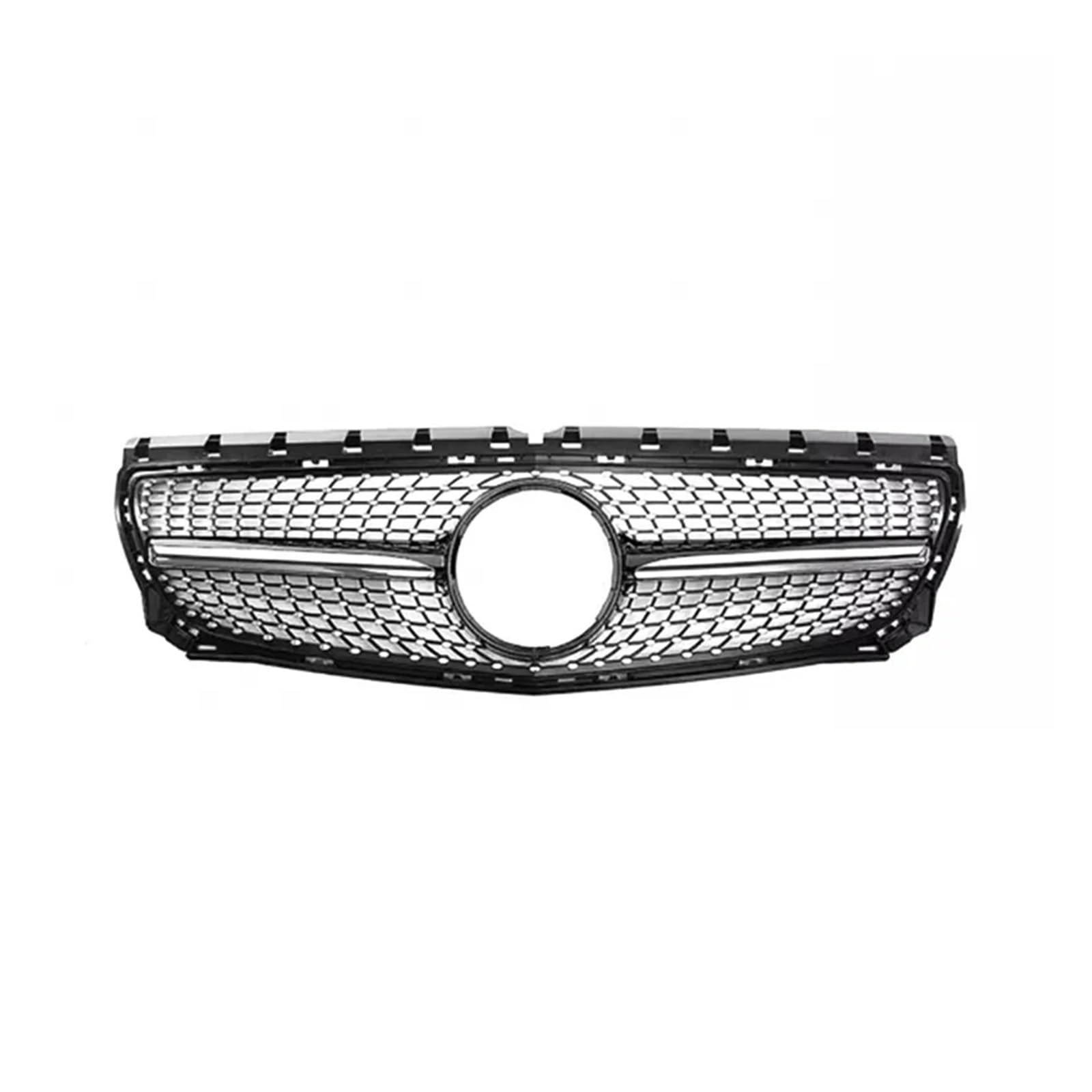 Auto Kühlergrill Front Kühlergrille Für Benz B Klasse W246 B180 B200 B250 B220 2012 2013 2014 Front Stoßstange Kühlergrill Haube Tuning Racing Grill Body Kit Zubehör(Schwarz) von MALTAY