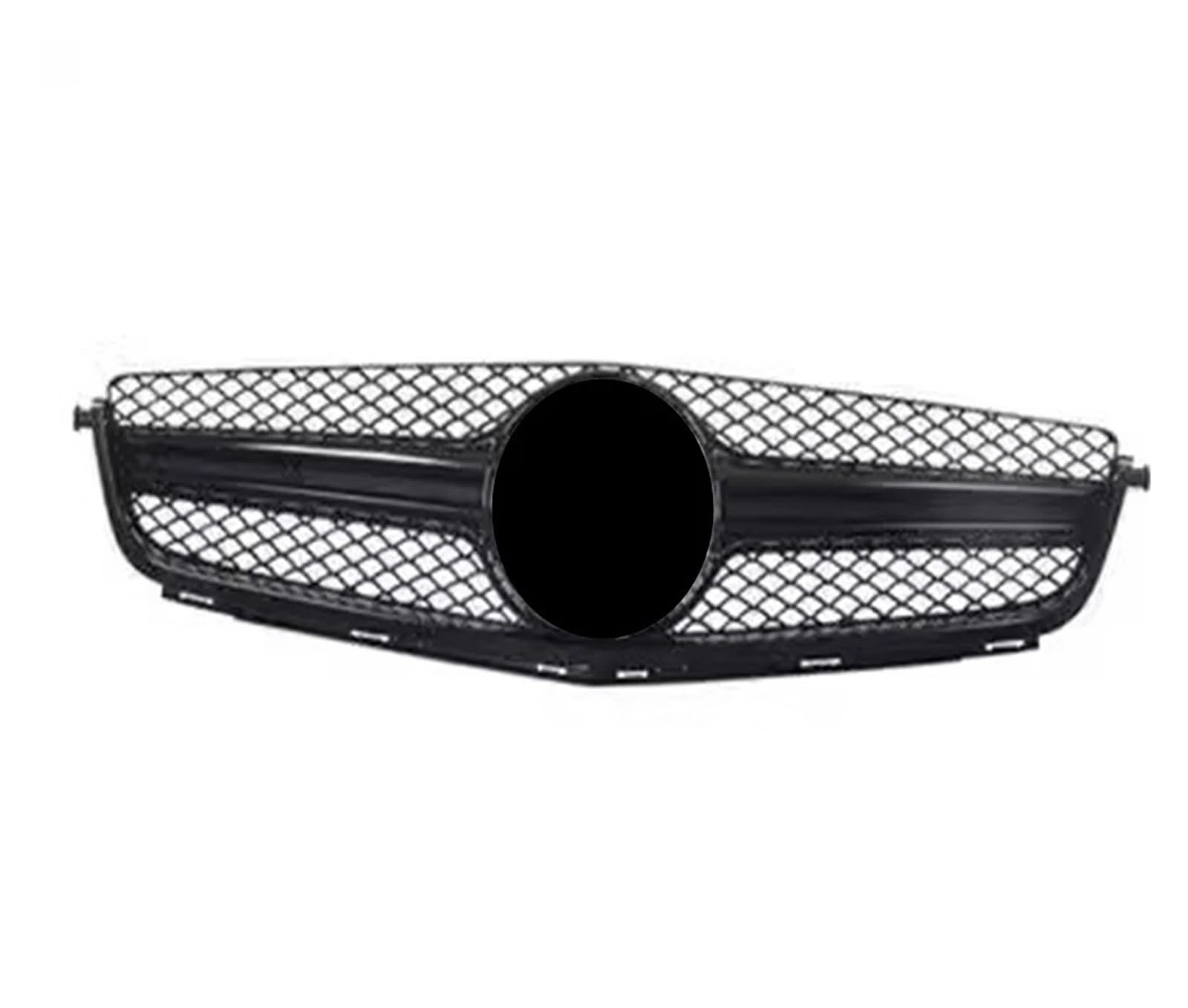 Auto Kühlergrill Front Kühlergrille Für Benz C Klasse W204 C63 2007 2008 2009 2010 2011 2012 2013 Auto Vorderen Stoßfänger Grill Kühlergrill Racing Grill(12-18 A) von MALTAY