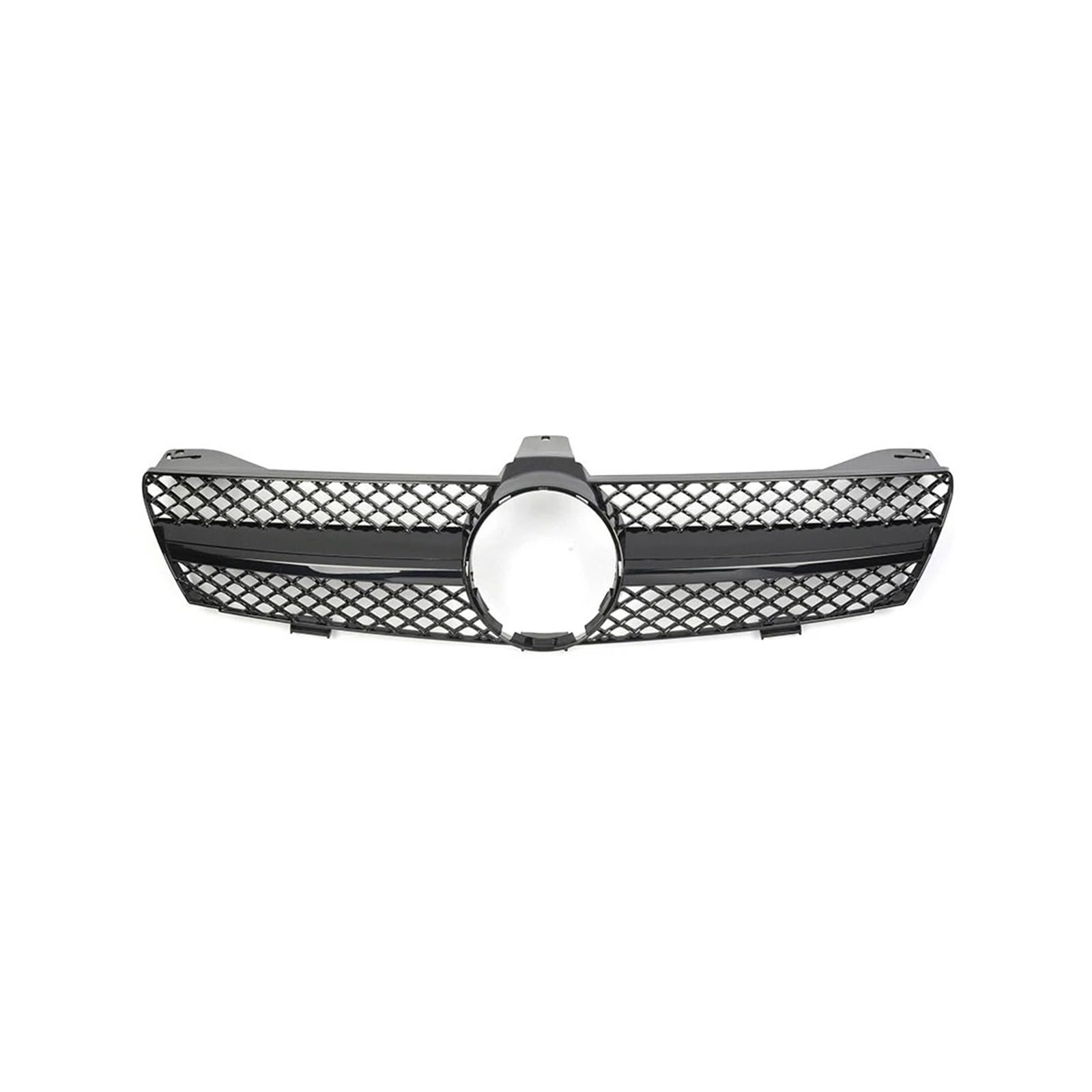 Auto Kühlergrill Front Kühlergrille Für Benz Für CLS-Klasse W219 2005-2008 CLS350 CLS550 CLS63 Für AMG Diamant Stil Stoßstange Grille Glänzend Schwarz Für GTR Stil Grille(A-Glossy Black) von MALTAY